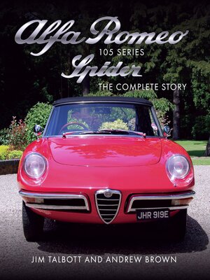 cover image of Alfa Romeo 105 Series Spider